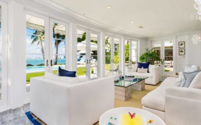 Vendieron espectacular mansión frente al mar en Miami Beach por $14.2 millones (Fotos y Video)