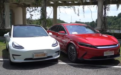 Tesla ha sido destronada del primer lugar de ventas de autos eléctricos