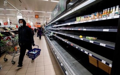 Escasez en supermercados de Miami tras posible paso de la tormenta Ian