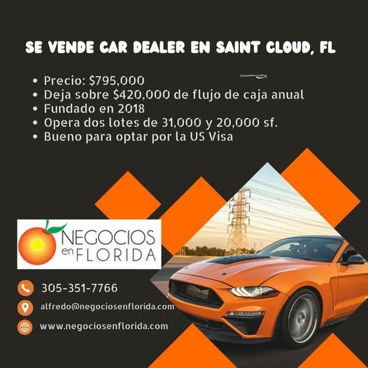 Car dealership Osceola Negocios En Florida
